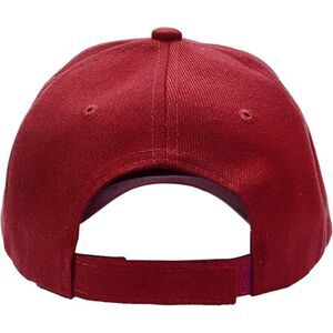 Unisex Burgundy Athletic Adjustable Strap Casual Running Classic Baseball Cap